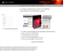 Tablet Screenshot of inferno-os.info